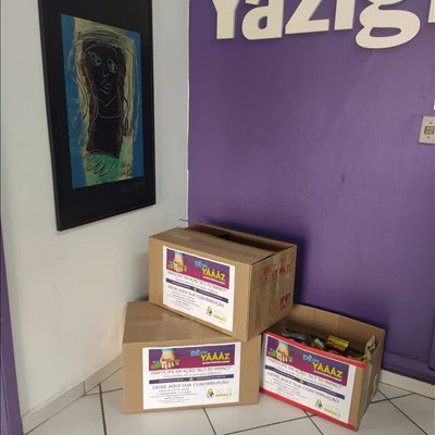 Campanha  YAZZZ contra a FOME